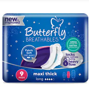 BUTTERFLY MAXI NET MESH XL