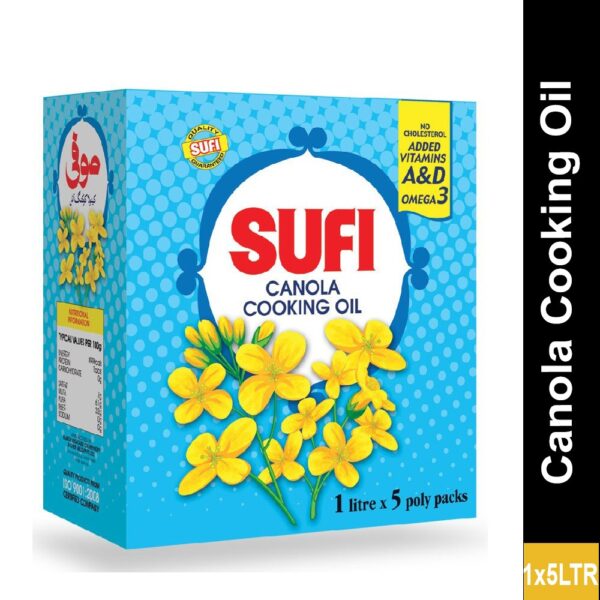 SUFI CANOLA OIL 1L X5